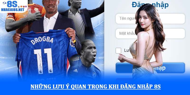 Đăng nhập 8S - Hướng dẫn chi tiết và bảo mật tài khoản 3 Những lưu ý quan trọng khi đăng nhập 8S